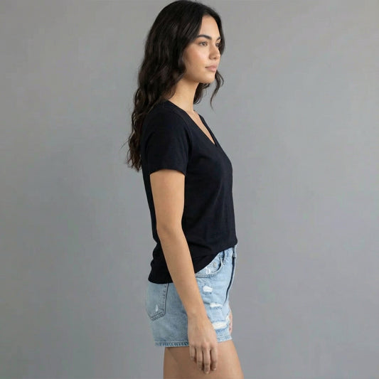 Mira Essential V-Neck Tee